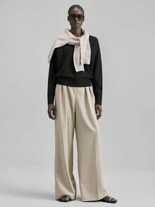 Ontre Women's Polo Collar Knitted Long Sleeve Sweater, Versatile For Urban Commute, Business Casual, Office Wear, Teacher, Elegant Attire, Suitable For Spring/Summer, Valentine's Day