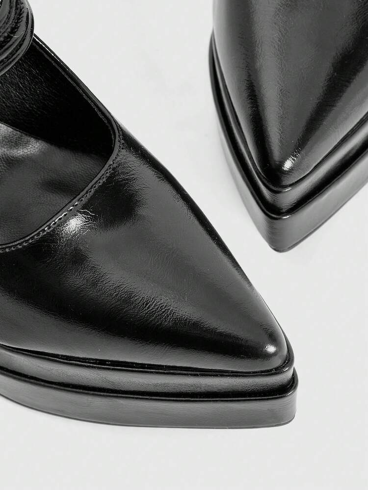 CUCCOO LuxiPop Women's Satin High Heel Pumps, Party, Christmas, Halloween, Nightclub, Fairy Style