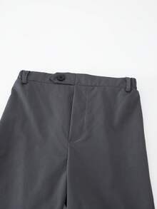 SHEIN 4 件套 Tween Boy 高级优雅时尚宴会婚礼舞台表演主持人服装套装。西装外套 + 修身背心 + 纯白长袖衬衫 + 休闲裤 4 件套，适合晚宴、派对、主持、舞台表演、聚会、T 台、洗礼、商务、生日派对、婚礼、毕业典礼和各种场合，适合所有季节 - 深灰色 - 查看 7