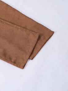 Sparklyn Girls' Retro Corduroy Bib Pants, Straight Leg Casual Wide Leg Jumpsuit With Pockets, Adjustable Straps