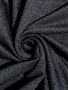 Captain Tsubasa X SHEIN 青少年男孩运动休闲足球运动员图案连帽卫衣，黑色男孩卫衣动漫卫衣Y2K图案卫衣男孩图案卫衣 - 黑色 - 查看 6