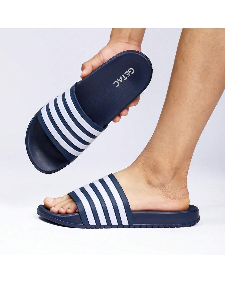 Sandalias Chanclas Mujer Y Hombre Eva Suela Gruesa Cómodas - Azul - Ver 1