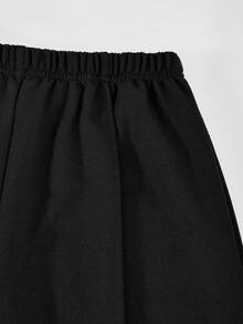 Sparklyn 3件套少女休闲通勤温柔清新优雅春夏樱花粉色轻薄衬衫、百搭百搭吊带背心、纯色直筒阔腿裤 - 黃色 - 查看 8