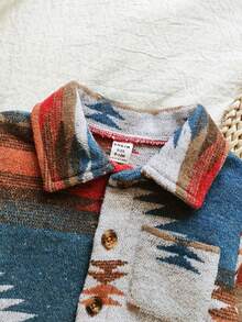 Vintaside Kids 男婴复古领衬衫和复古裤子套装，适合万圣节、圣诞节活动或休闲日常穿着，秋冬季 - 彩色 - 查看 7