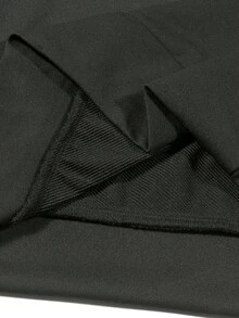 ROMWE MEN Street Life Men's Casual Wing & Letter Print Zip-Up Hooded Sweatshirt, Autumn/Winter, Long Sleeve Top - Dark Grey - View 4