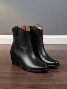 Women Ankle Boots & Booties - Black - View 2