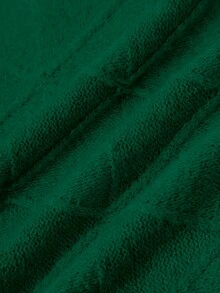 EMERY ROSE 女士休闲蝙蝠袖船领宽松针织毛衣，秋冬绿色毛衣，绿色女士毛衣，女士绿色长袖上衣，女士绿色服装，圣帕特里克节，圣帕特里克节 - 墨綠色 - 查看 8