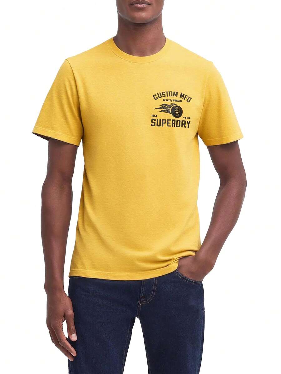 Men's T-Shirt Yellow - Yellow - View 1