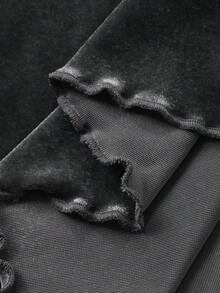 FRIFUL 女式网眼透明高领衬衫，夏季穿着