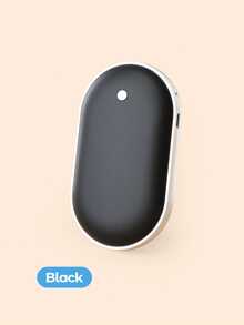 Teckwe 双面加热暖手宝，可充电便携式口袋暖手宝，持久保暖，冬季户外露营必备