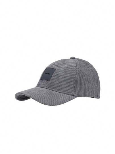 Calvin Klein Corduroy Men's Baseball Cap Grey