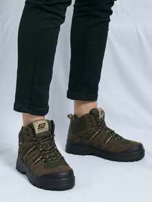 Men Treking Boots - Brown - View 3