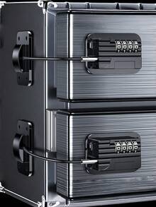 1/2 包冰箱密码锁，儿童及婴儿安全冰箱锁，带密码，保障儿童、幼儿及儿童安全，自粘式冷冻室锁，适用于橱柜、抽屉、烤箱、窗户