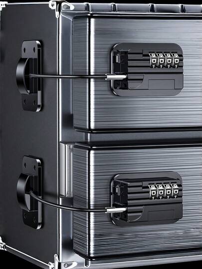 1/2-pack kylskåpslås kombination, barn- och babysäkra kylskåpslås med kod för barn, småbarn och barnsäkerhet, självhäftande fryslås för skåp och lådor, ugn, fönster