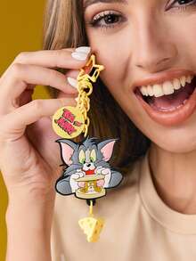 TOM & JERRY X SHEIN Bag Creative Hanger, Keychain, Gift - Multicolor - View 5