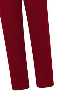 SHEIN 2件套青少年男孩绅士装，包含修身单排扣西装外套+优雅长裤。适合生日派对、婚礼、正式场合、演出、主持活动 - 酒紅色 - 查看 4