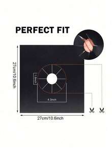 4/8pcs Gas Stove Anti-Fouling And Anti-Oil Pads Washable Cleaning Pads Burner Protection Pads Dirt-Resistant And Heat-Resistant Pads Material Gas Stove Protection Pads Suitable For Household Gas Stoves Household Supplies