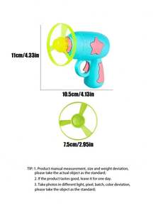 PETSIN 1 件装宠物旋转飞碟枪，宠物飞盘玩具，户外猫狗互动玩具，宠物玩具，宠物用品