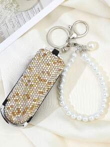 1pc Folding Portable Comb With Mirror, Clay Air Cushion Brush, Keychain, 2-In-1 Makeup Mirror Accessory, Bag Charm - 彩色 - 查看 11