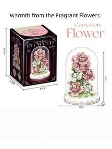 Zazumi Large Size Plastic Building Blocks DIY Creative Assembly Multicolor Floral Building Block Flower Bouquet Plant DIY Kit For Adults Day Birthday Home Decor DIY Craft - Multicolor - View 5
