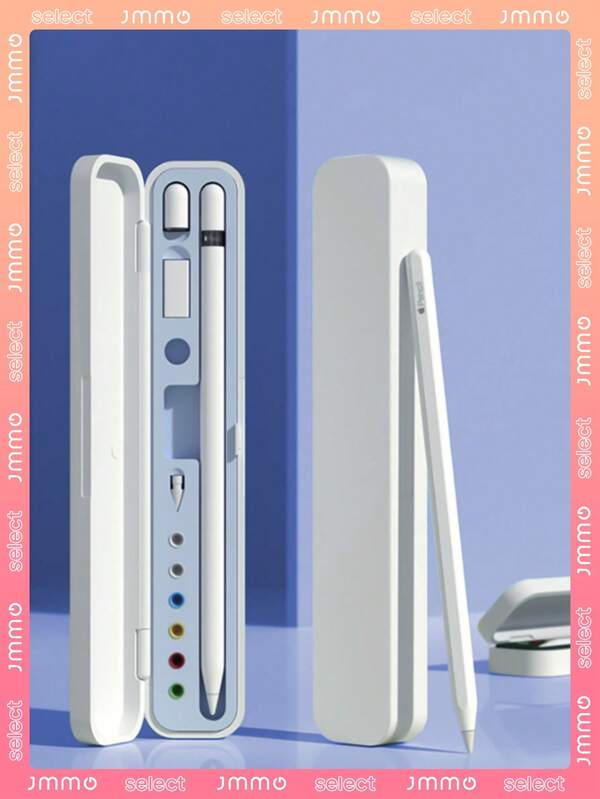 JMMO Apple Pencil 1st & 2nd Generation Stylus Tip Cover Adapter Holder Case, Fashionable Storage, Durable Protection, Compact Portability, Suitable For IPad Tablet Pen, Convenient Anytime Use (Pen And Accessories Not Included)