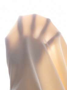 Teen Girl Casual Solid Color Stand Collar Asymmetric Hem T-Shirt, Autumn