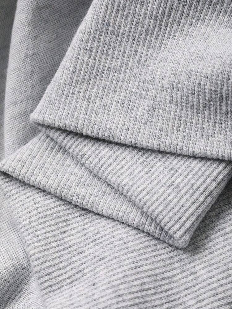 Women's Autumn/Winter Fuzzy Collar Patchwork Loose Casual Streetwear Sweatshirt, Fashion Design, Suitable For New Year & Christmas