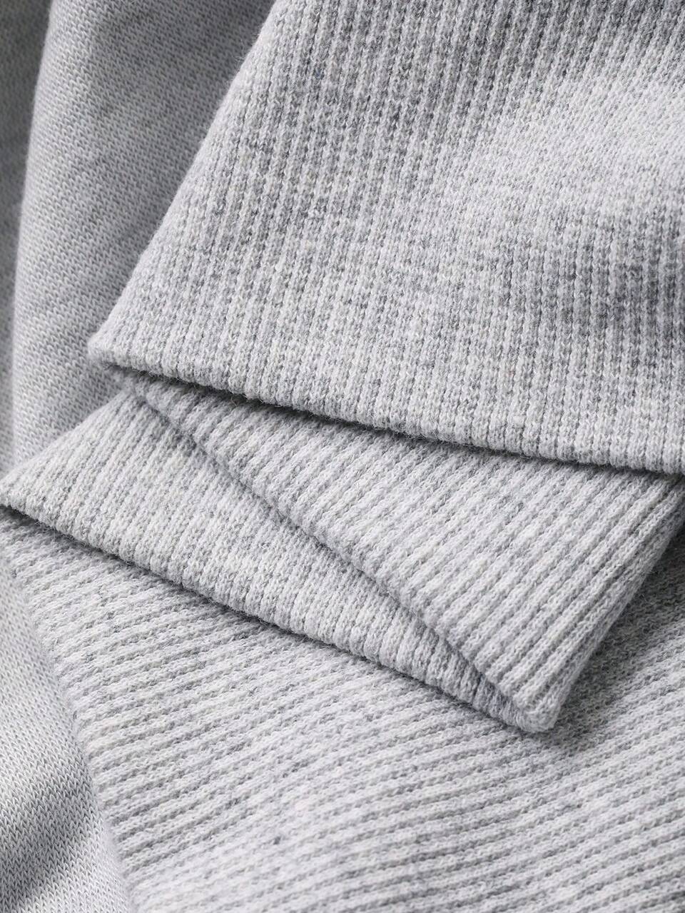 Women's Autumn/Winter Fuzzy Collar Patchwork Loose Casual Streetwear Sweatshirt, Fashion Design, Suitable For New Year & Christmas