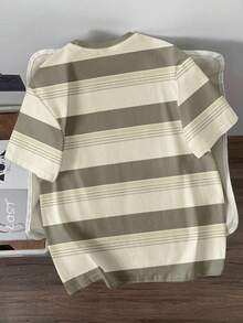 Manfinity Joysei 男士圆领短袖休闲夏季T恤，百搭 - 彩色 - 查看 2