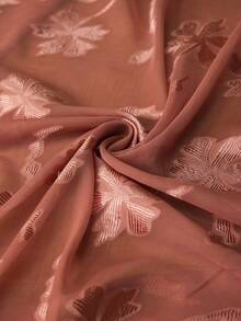 Revavyn 法式束腰系带 Polo 领泡泡袖荷叶边休闲工作服长袖连衣裙 - 棕色 - 查看 7