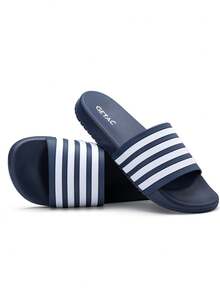 Sandalias Chanclas Mujer Y Hombre Eva Suela Gruesa Cómodas - Azul - Ver 2