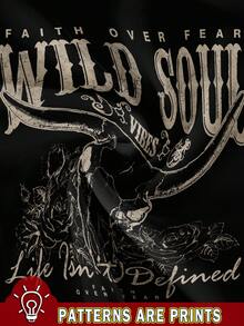 SHEIN EZwear Áo thun ngắn tay cổ tròn in hình đầu bò tối giản, thoải mái dành cho nữ, thích hợp cho mùa hè - Nhiều màu - Xem 3