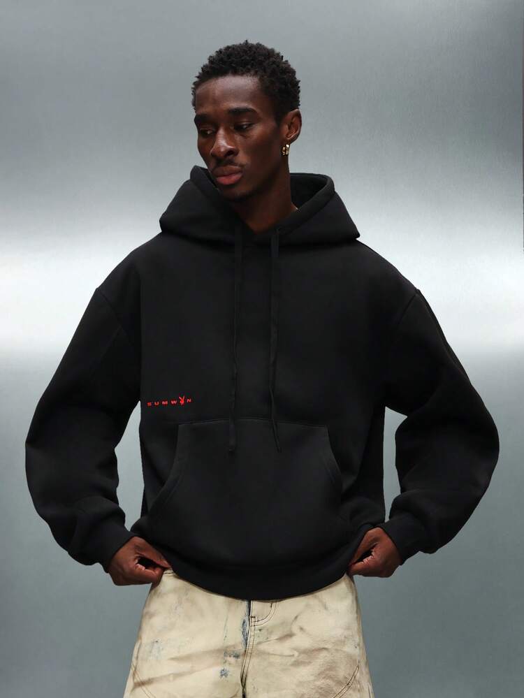 PLAYBOY X SUMWON Pullover Hoodie With Graphic Print