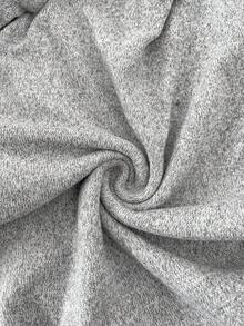 SHEIN 孕妇纯色简约V领长袖连体裤，日常穿着 - 灰色 - 查看 8