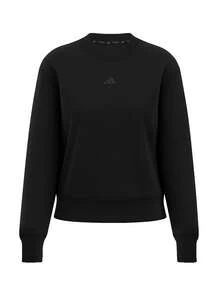 Warm-Up Women's Crewneck Sweatshirt Black - Black - View 4