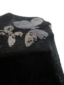 MaterniChic Maternity Fashionable Party Sequin High Neck Bodycon Dress