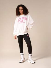 SUMWON Felpe e tute coordinate per ragazze adolescenti - Bianco - Visualizzare 1