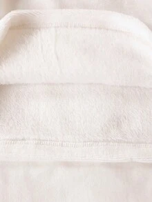 2pcs Teenage Boys Casual Plush Fleece Raglan Sleeve Contrast Color Top And Pants Loungewear Set, Autumn/Winter Fleece Sleepwear - Multicolor - View 6