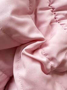 Vintaside Kids 1 件年轻女孩舒适休闲厚拉链连帽人造毛皮装饰连体裤，适合秋冬日常穿着