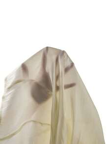 Ellevyn Women's Solid Color Ruffle Trim Long Sleeve Elegant Blouse White Christmas Winter Blouse  New Year  Thanksgiving Party Elegant Luxury