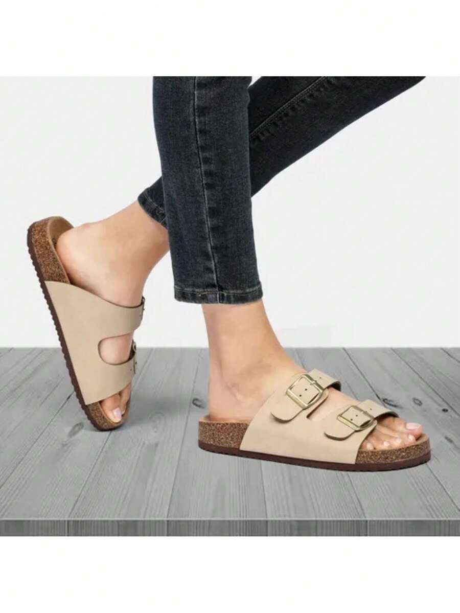 GETAC Women Platforms & Wedge Sandals - Beige - View 1