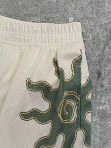 Manfinity Roghcode Men's Fashion T-Shirt And Shorts Set, Suitable For Summer - Multicolor - View 3