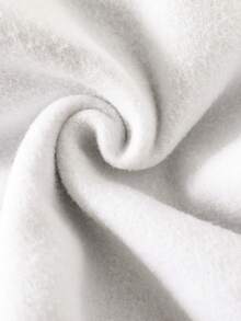 秋冬款青少年女孩休闲宽松落肩卫衣 - 灰色 - 查看 3