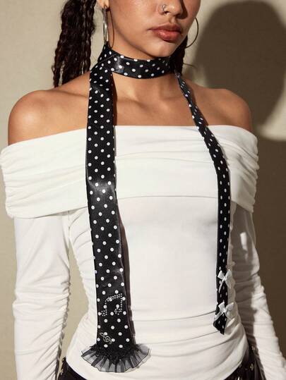 ROMWE Anime Women Ties