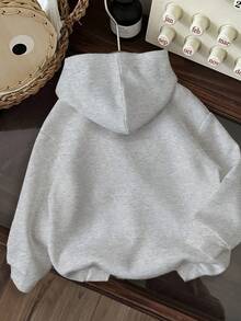 SHEIN EZwear بلوزة رياضية مطبوعة للنساء، مناسبة للخريف/الشتاء - متعدد الألوان - مشاهدة 2