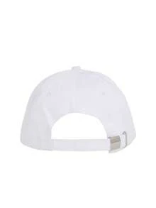 Calvin Klein Logo Women's Baseball Cap White - White - View 3