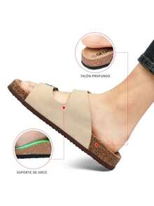 GETAC Women Platforms & Wedge Sandals - Beige - View 4