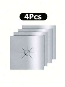 4/8pcs Gas Stove Anti-Fouling And Anti-Oil Pads Washable Cleaning Pads Burner Protection Pads Dirt-Resistant And Heat-Resistant Pads Material Gas Stove Protection Pads Suitable For Household Gas Stoves Household Supplies