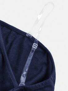 Pitira Teen Girls Partywear New Blue Asymmetric Shoulder Pleated Hollow Out High Slit Dress, Suitable For Vacation, Date, Party In Summer,Long Dress,Christmas, Halloween, Spring Festival Long Blue Dress Wedding Guest Dress Women Navy Blue Formal Dress Asymmetrical Dress One Shoulder Dress - Navy Blue - View 4