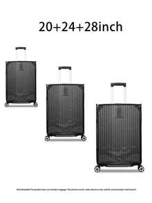 1/3Pcs Luggage Protective Cover Transparent Thickened Wear-Resistant Waterproof Trolley Case Cover Travel Leather Case Cover